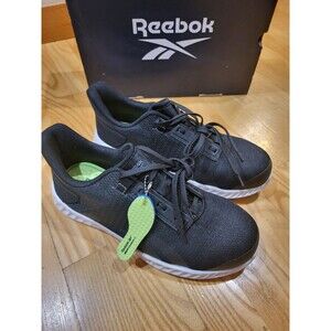 Reebok Sublite Legend Womens 7.5M Composite Toe Work Shoes Black EH NEW
